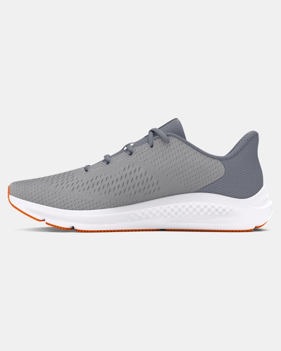 Men's UA Charged Pursuit 3 Big Logo Running Shoes in Gray image number 1